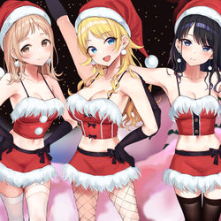 This is a pixiv picture whose title is Mean Girls.