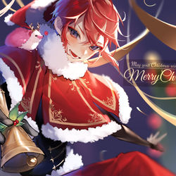 This is a pixiv picture whose title is クリスマス(幻覚).