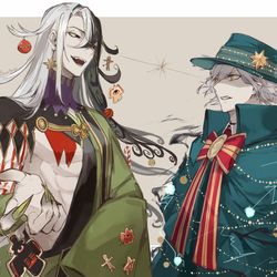 This is a pixiv picture whose title is メリクリ.