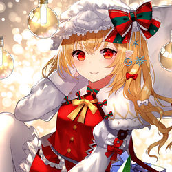 This is a pixiv picture whose title is クリスマスフランちゃん.