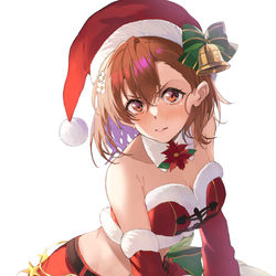 This is a pixiv picture whose title is 𝙈𝙚𝙧𝙧𝙮  𝘾𝙝𝙧𝙞𝙨𝙩𝙢𝙖𝙨.