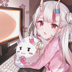 This is a pixiv picture whose title is 配信中の余❣️.