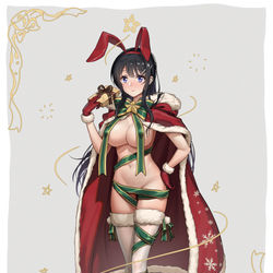 This is a pixiv picture whose title is Merry Christmas.