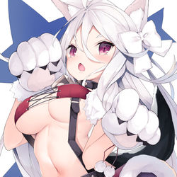 This is a pixiv picture whose title is 夕立ちゃん🎅.