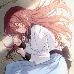 This is a pixiv picture whose title is 光射す.