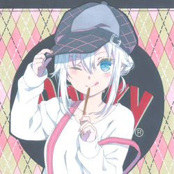 This is a pixiv picture whose title is Pocky.