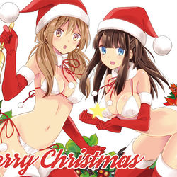 This is a pixiv picture whose title is メリークリスマス🎄.