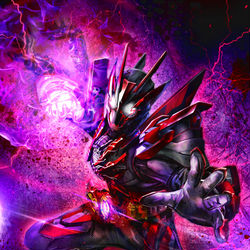 This is a pixiv picture whose title is 仮面ライダーゼロワン　ヘルライジングホッパー.