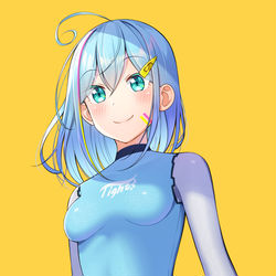 This is a pixiv picture whose title is レオタードとタイツで最強に見える.