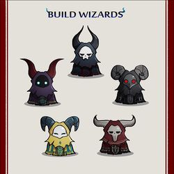 This is a pixiv picture whose title is 組み合わせ自由タイプの魔術師のフィギュアを作ってみたい。.