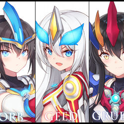 This is a pixiv picture whose title is 新世代ヒーローズ.