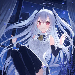 This is a pixiv picture whose title is 「遊びに来たよ」.