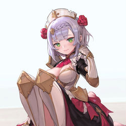 This is a pixiv picture whose title is Genshin Impact Noelle.