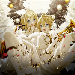 This is a pixiv picture whose title is 13th Anniversary.