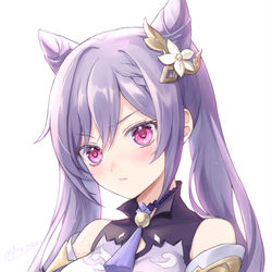 This is a pixiv picture whose title is 刻晴ちゃん.