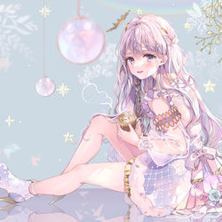 This is a pixiv picture whose title is 雪解け.