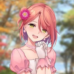 This is a pixiv picture whose title is 歩夢.