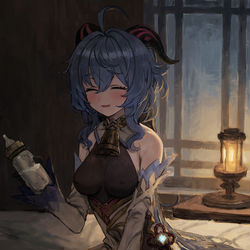 This is a pixiv picture whose title is ココナッツミルク.