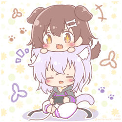 This is a pixiv picture whose title is おかころ🍙🥐.