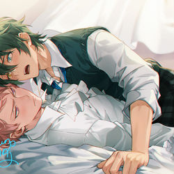 This is a pixiv picture whose title is 미카슈.