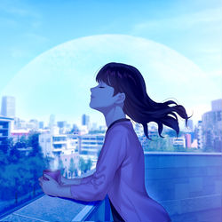 This is a pixiv picture whose title is モーニング・コール.