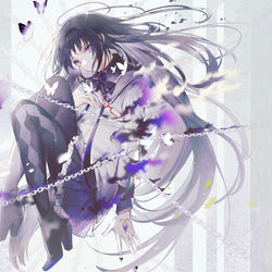 This is a pixiv picture whose title is HOMURA.