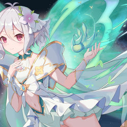 This is a pixiv picture whose title is コッコロ(プリンセス).