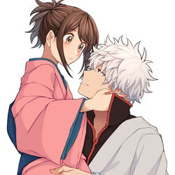 This is a pixiv picture whose title is 【銀妙】おしり.