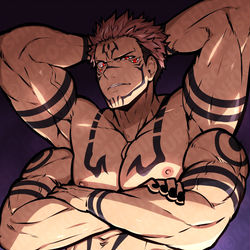 This is a pixiv picture whose title is Jujutsu Boys 1.