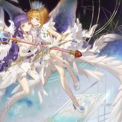 This is a pixiv picture whose title is 魔卡少女樱.