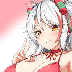This is a pixiv picture whose title is クリスマスプリンツ.