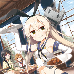 This is a pixiv picture whose title is カレーライスおっまたせー！.