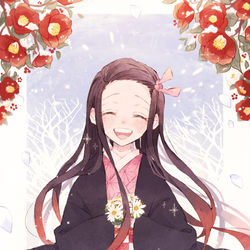 This is a pixiv picture whose title is 竈門禰󠄀豆子誕生祭2020.