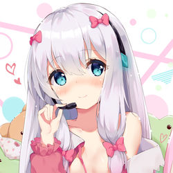 This is a pixiv picture whose title is ⁄(⁄ ⁄•⁄ω⁄•⁄ ⁄)⁄.