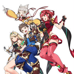 This is a pixiv picture whose title is ゼノブレイド2.