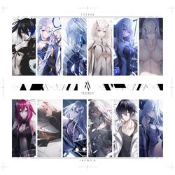 This is a pixiv picture whose title is 2020.