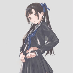 This is a pixiv picture whose title is 『あれ…』.