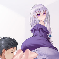 This is a pixiv picture whose title is 委託絵.