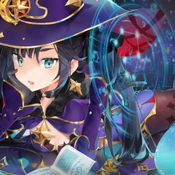 This is a pixiv picture whose title is Astrologist Mona.