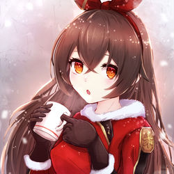 This is a pixiv picture whose title is アンバーちゃん.