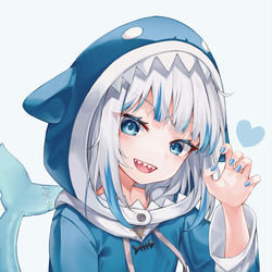 This is a pixiv picture whose title is SHAAAAARK!.