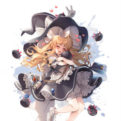 This is a pixiv picture whose title is 水属性魔理沙.