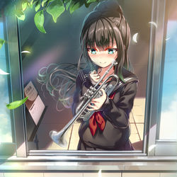 This is a pixiv picture whose title is 君へのエール.