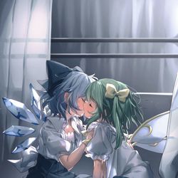 This is a pixiv picture whose title is 初挑戦中.