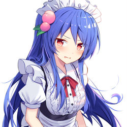 This is a pixiv picture whose title is メイド天子ちゃん!.