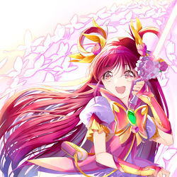 This is a pixiv picture whose title is キュアドリーム.