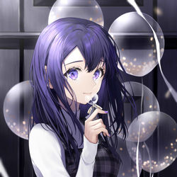 This is a pixiv picture whose title is 隙間に恋した少女.