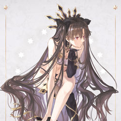 This is a pixiv picture whose title is イシュタル.