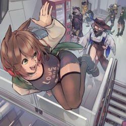 This is a pixiv picture whose title is 【アーク】行動予備隊A6【ナイツ】.