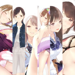 This is a pixiv picture whose title is Appealingirls04.